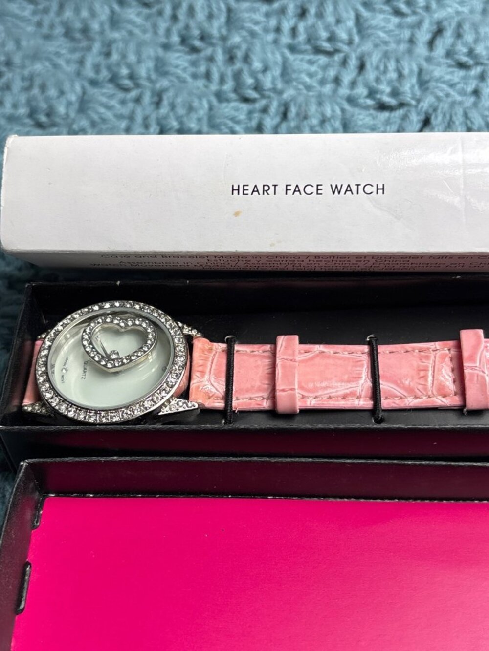 Avon Heart Face Watch New in Box